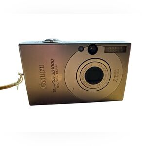 Canon PowerShot Digital ELPH SD1000 Silver Camera Battery Digital Camera